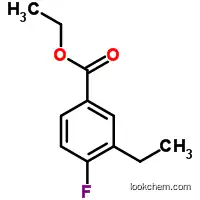 Molecular Structure of 1112179-00-6 (Ethyl 3-ethyl-4-fluorobenzoate)